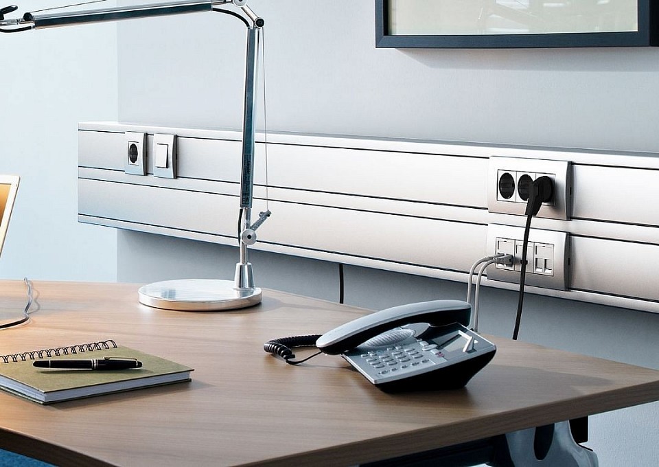 Let us transform your office, sockets trunking for your office
